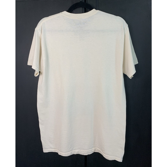 Dreamworks Licensed Shrek "Save The Swamp" Beige T Shirt Size Large - Picture 8 of 12